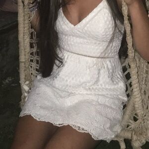 Abercrombie white dress